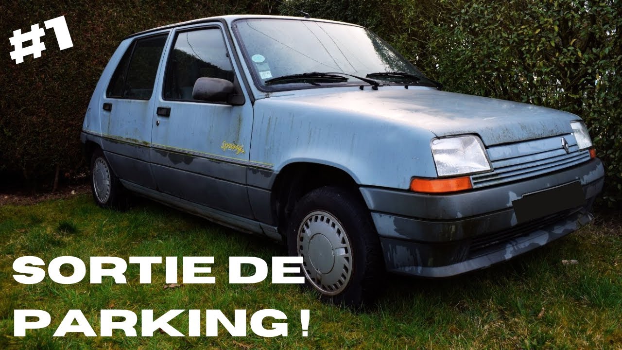 on rénove une super 5 Abandonnée !