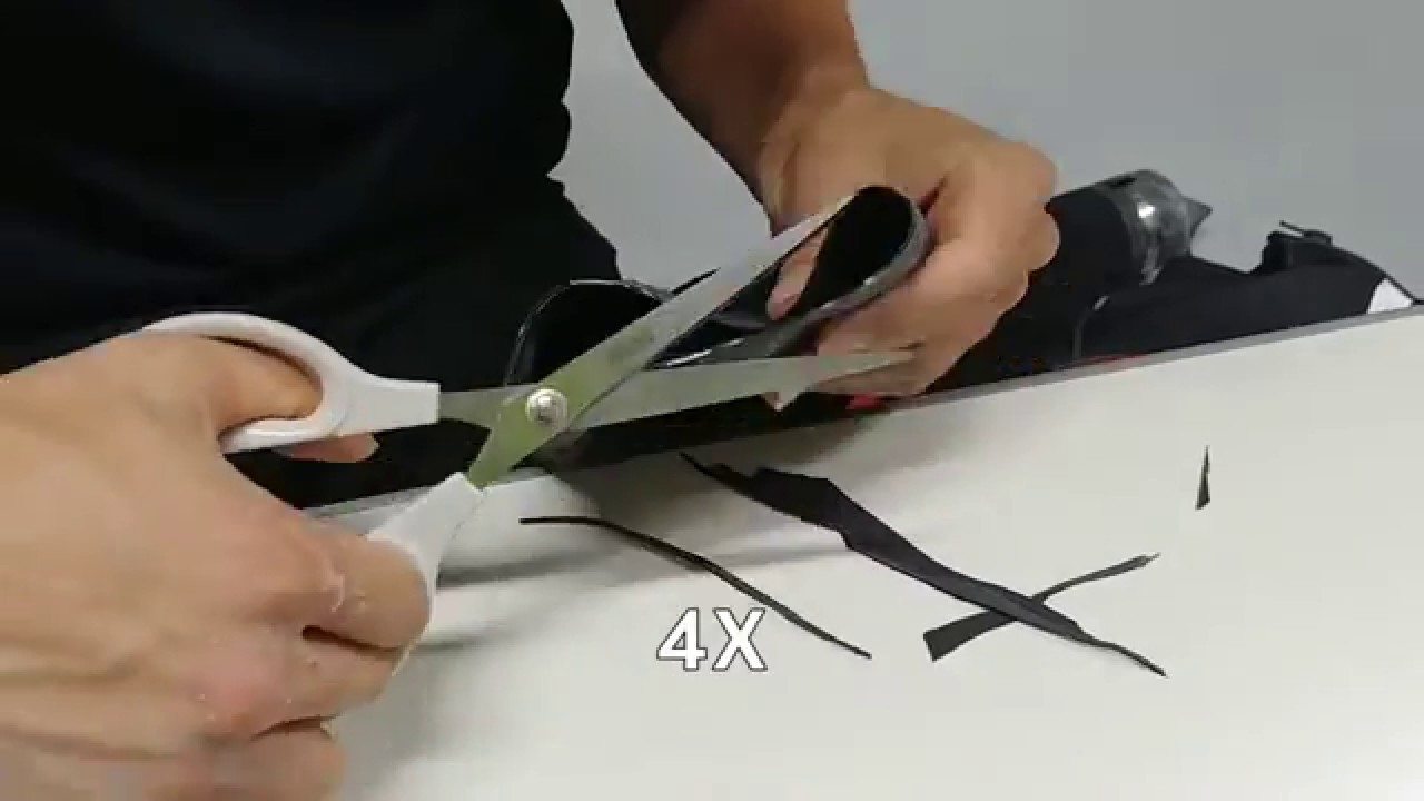 드라이수트 접착제 없이 손목씰 교체하기 DIY