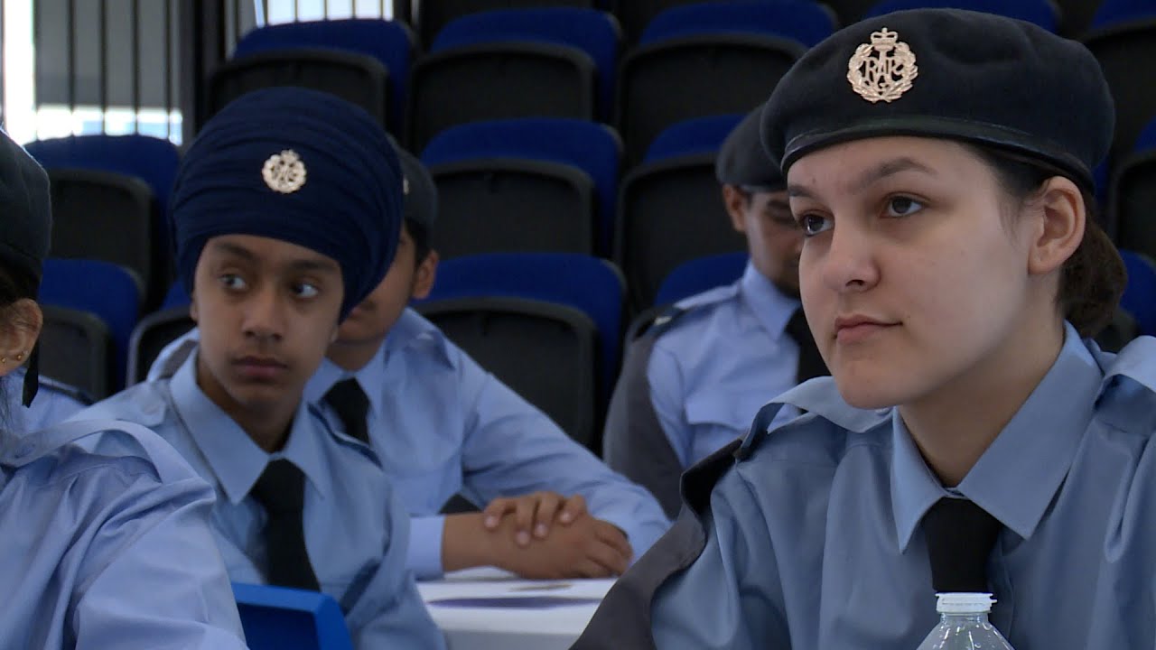 Khalsa Academy Trust RAF Cadet Turning out Ceremony in Wolverhampton