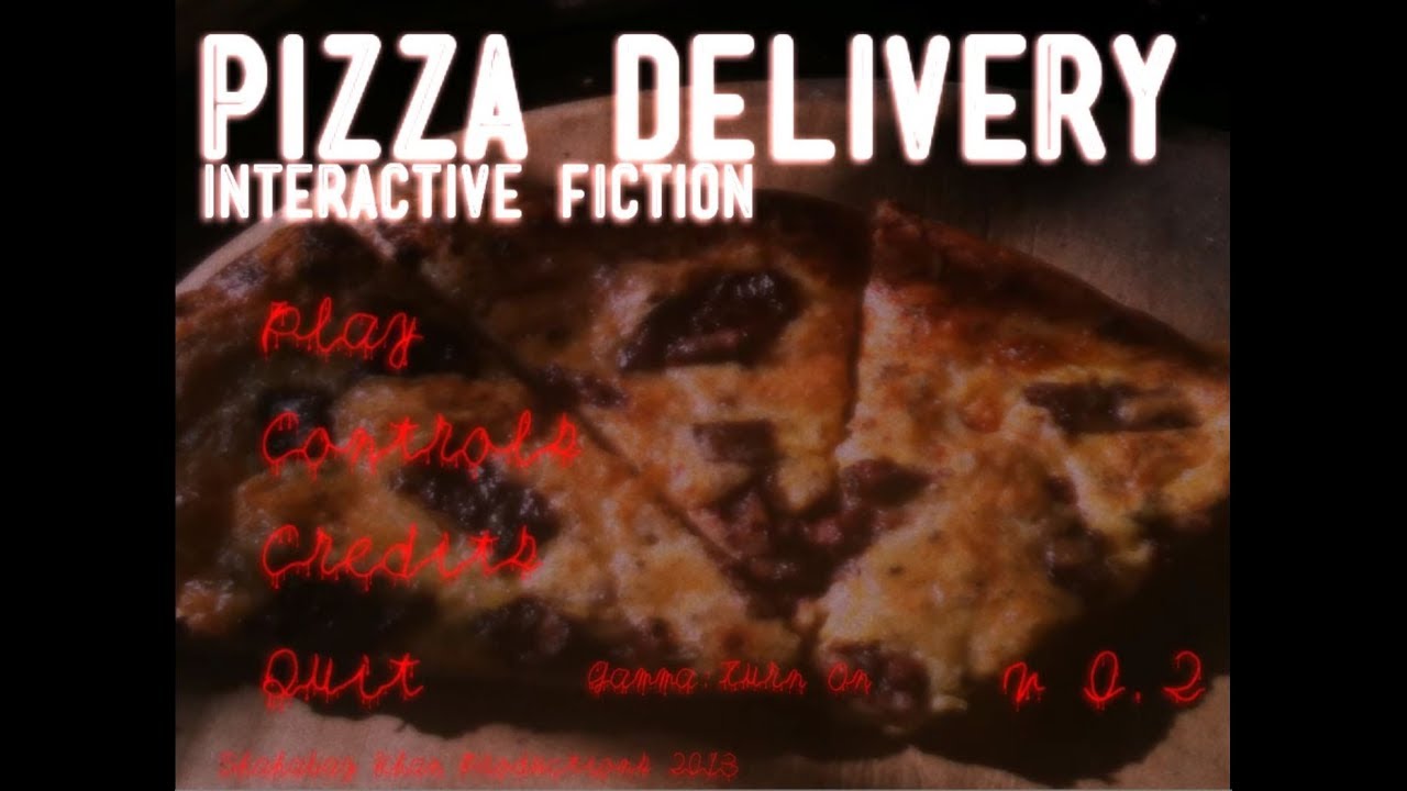 Pizza Delivery: Interactive Fiction [Horror Game] (No Commentary)