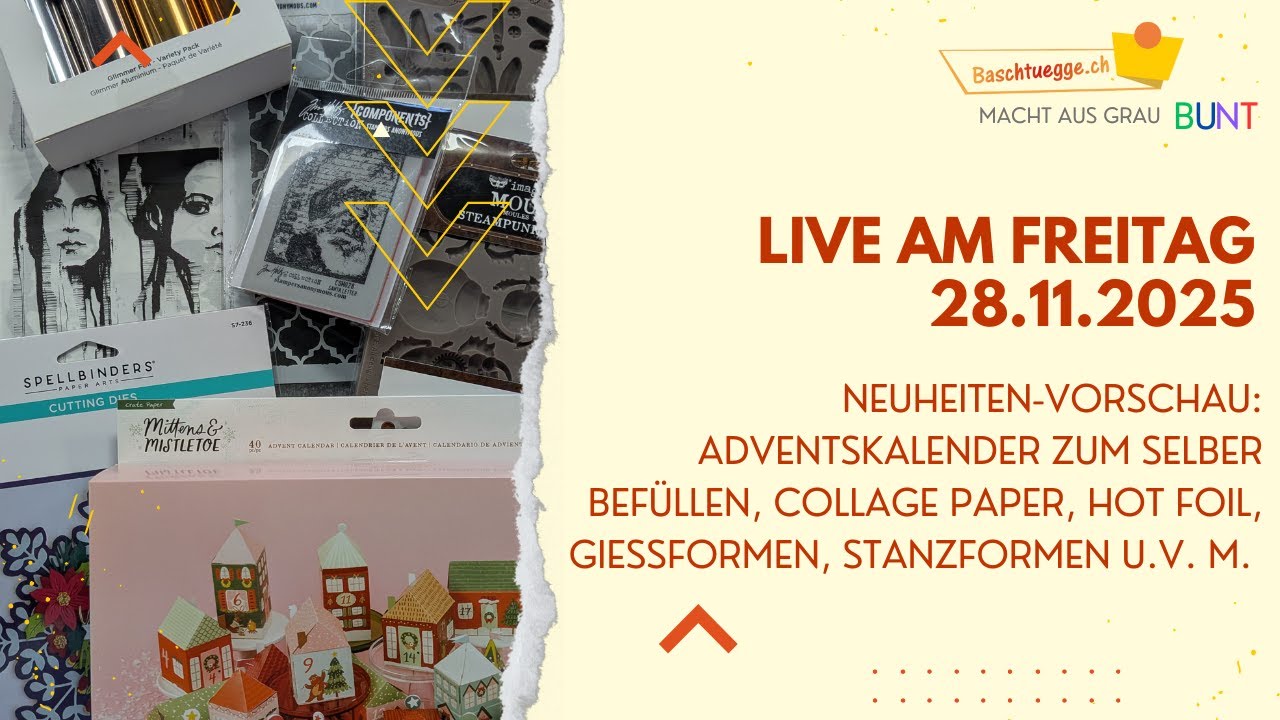 Neuheiten-Knaller: Tim Holtz Santa Stamp, 4er Hot Foil Set & Americana Acrylfarben!