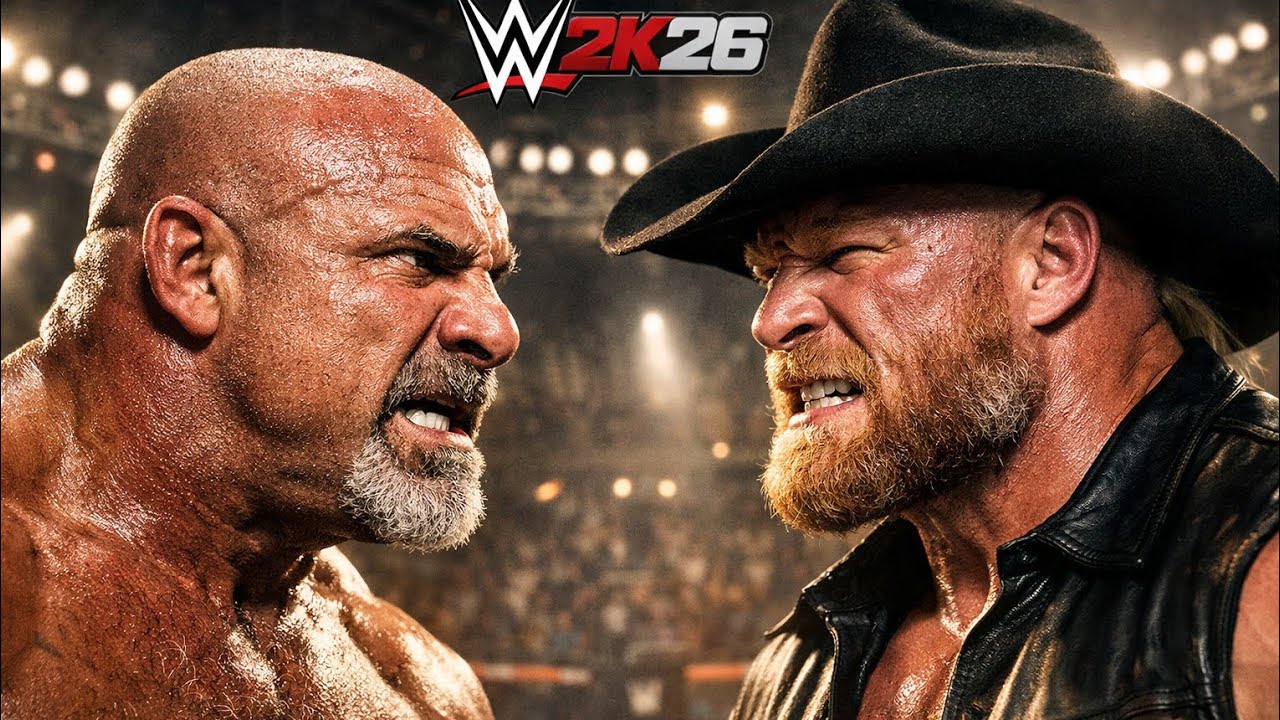 Goldberg vs Brock Lesnar Inferno Match – Who Survives the Fire? 🔥