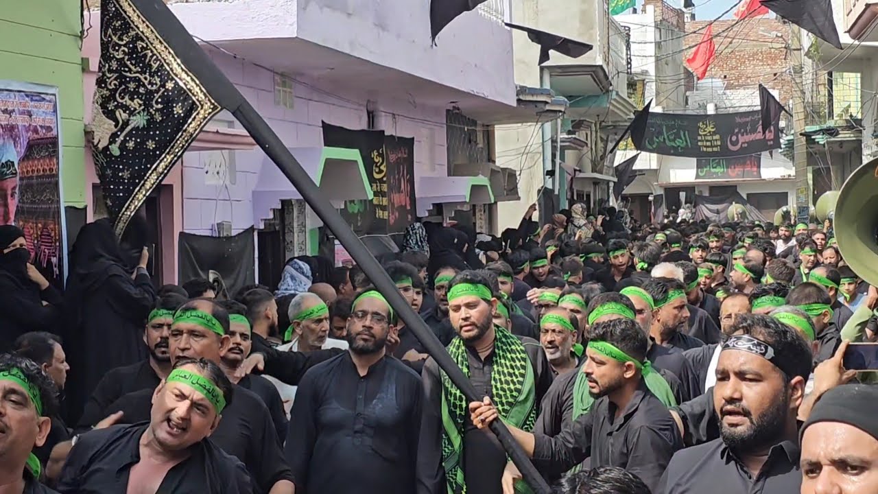 8 Muharram juloos Anjuman-e-Abidiya Nowgawan Sadat || Azadari Nowgawan Sadat 2024