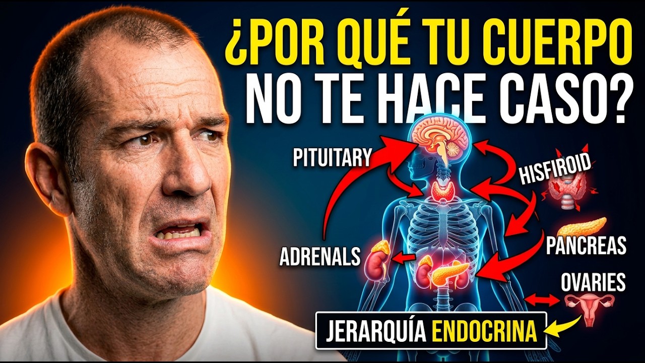 HORMONAS 9: “Tu cuerpo no obedece a tus ganas… obedece a tus GLÁNDULAS”