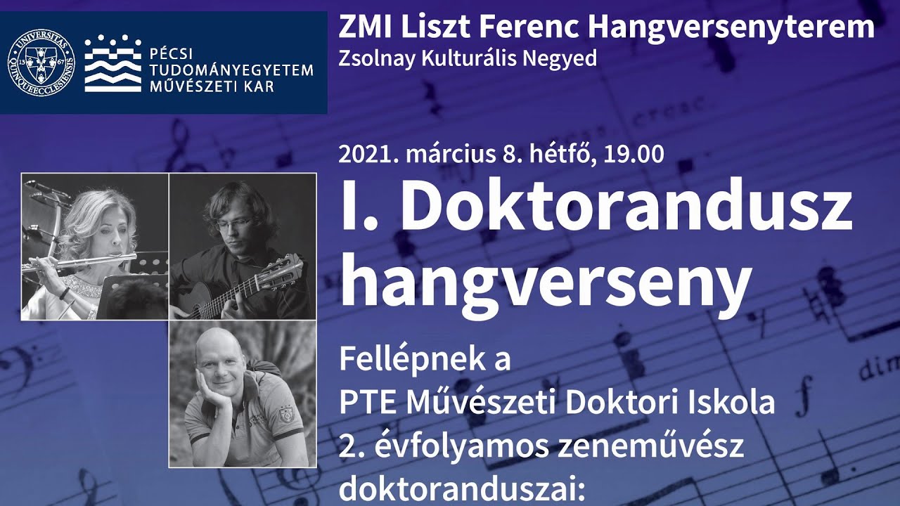 I. Doktorandusz hangverseny