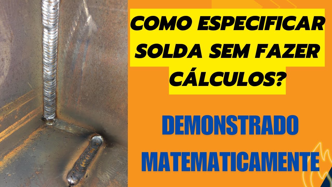 Como especificar Solda Sem Fazer Cálculos