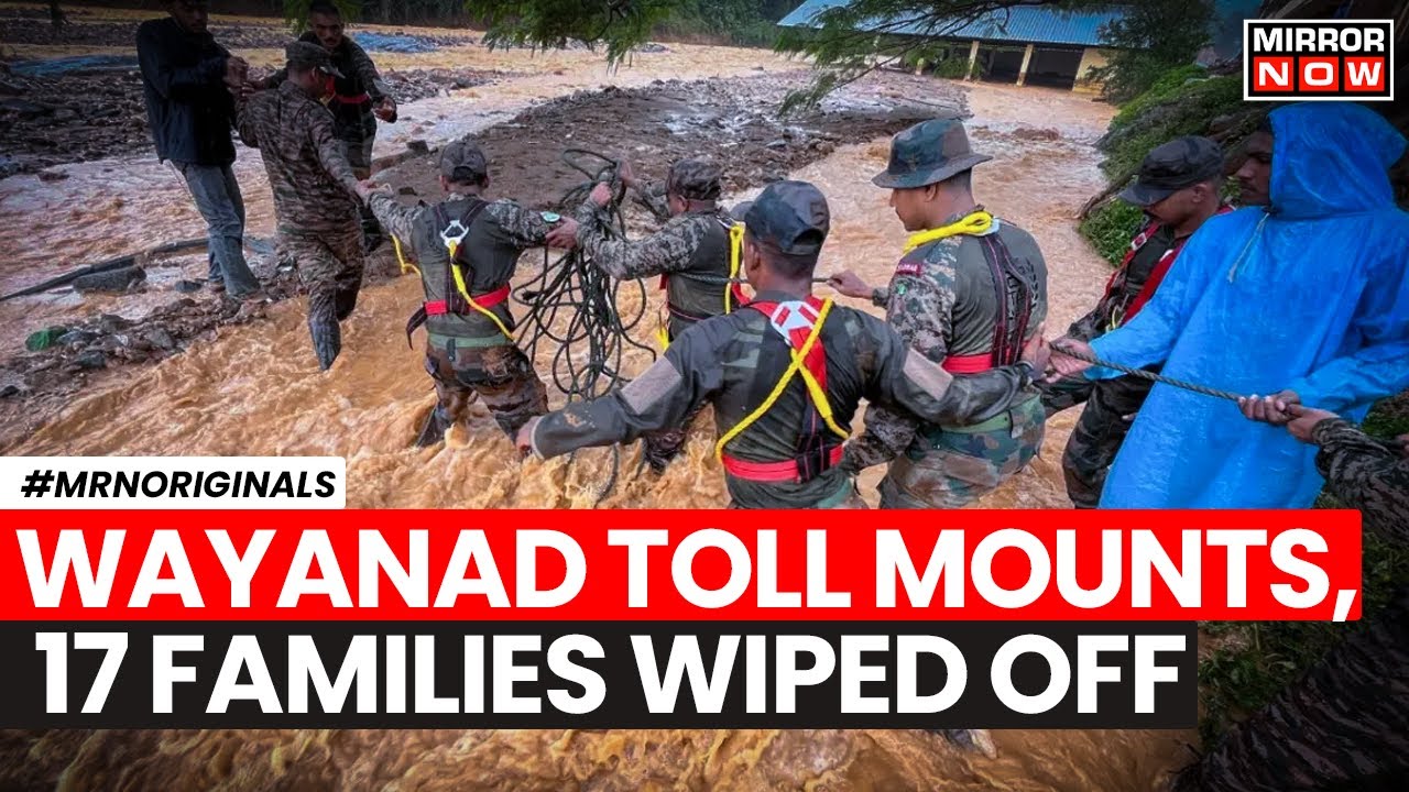 Waynanad News | 17 Families Wiped Off In Wayanad Landslide, What Did Kerala CM Say? | English News