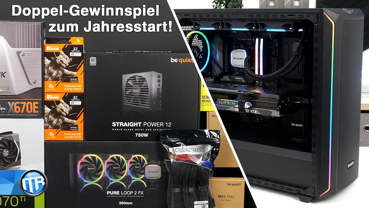 be quiet! ShadowBase 800 Build mit FireCuda 540 PCIe 5.0 SSD