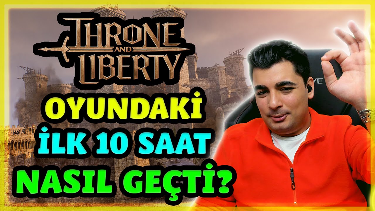 ÇOK BEKLENEN THRONE AND LIBERTY ÇIKTI! | İLK BAKIŞ & REHBER | OYUNDAKİ İLK 10 SAAT