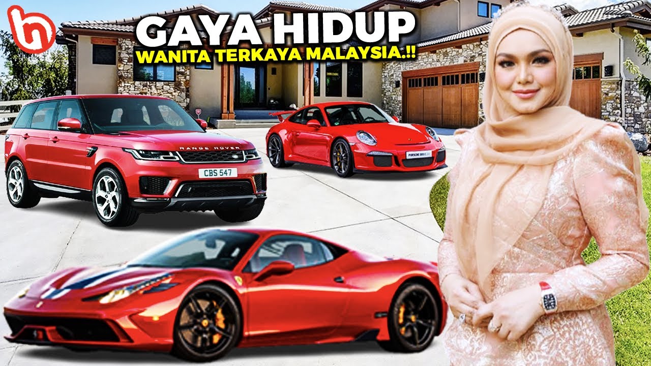 Jadi Wanita Terkaya di Malaysia! Intip Tumpukan Kekayaan & Koleksi Mobil Dato' Sri Siti Nurhaliza