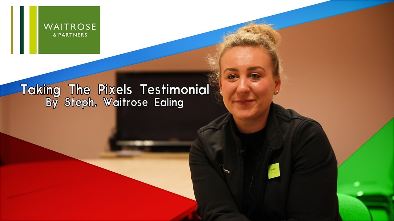 Taking The Pixels Testimonial - Waitrose