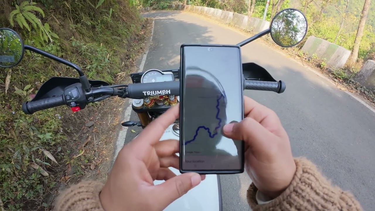 Scrambled 400x (POV Ride on the way to ShivKhola) Raw exhaust note 