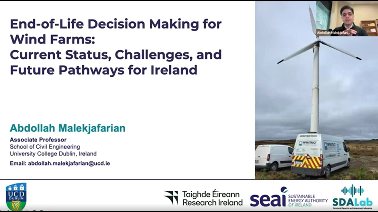 End of life decision making for wind farms: current status, challenges, and Ireland's future pathway
