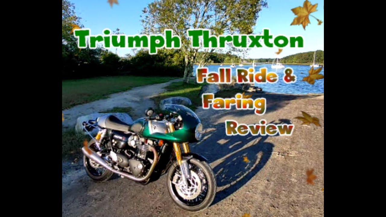 Triumph Thruxton FARING REVIEW: «Подумайте, стоит ли вам его купить»