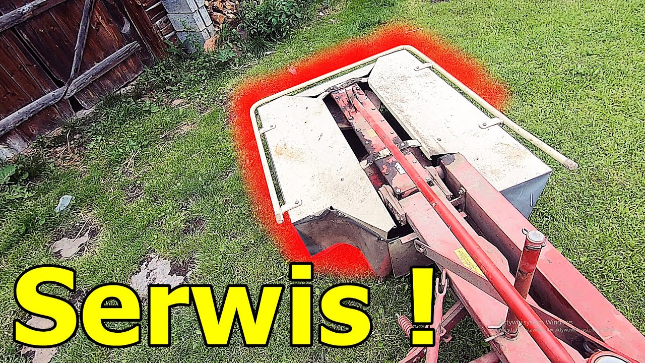 Serwis kosiarki rotacyjnej Mesko z133! ☆ Wymiana trzymak&oacute;w na noże z Wujkiem Bogusiem !