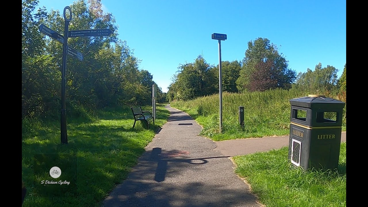 NCN Route 73 West - Springside to Irvine (Waterside)