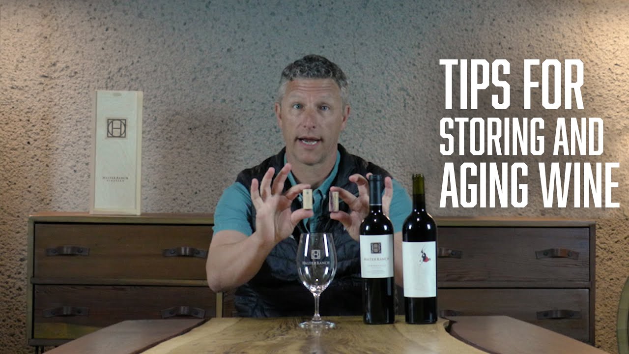 A Winemaker's Tips for Storing and Aging Wines