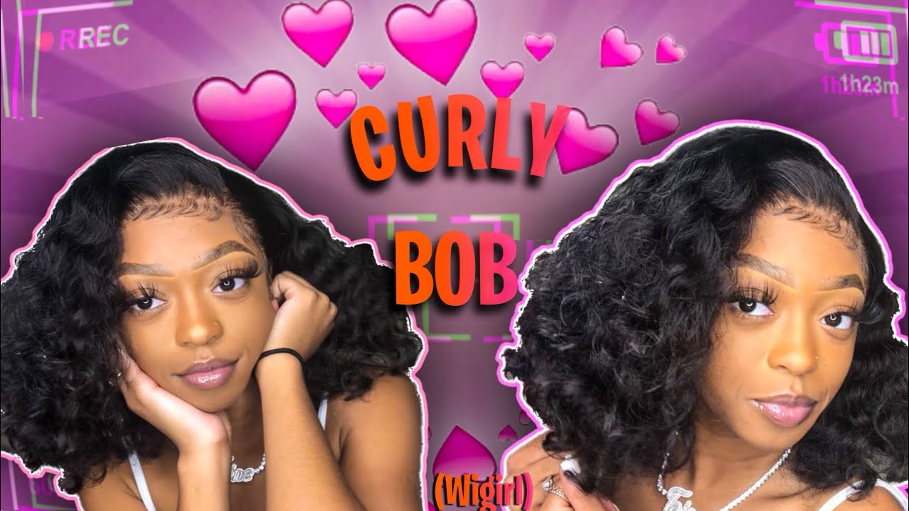 Curly bob wig (wigirl hair)