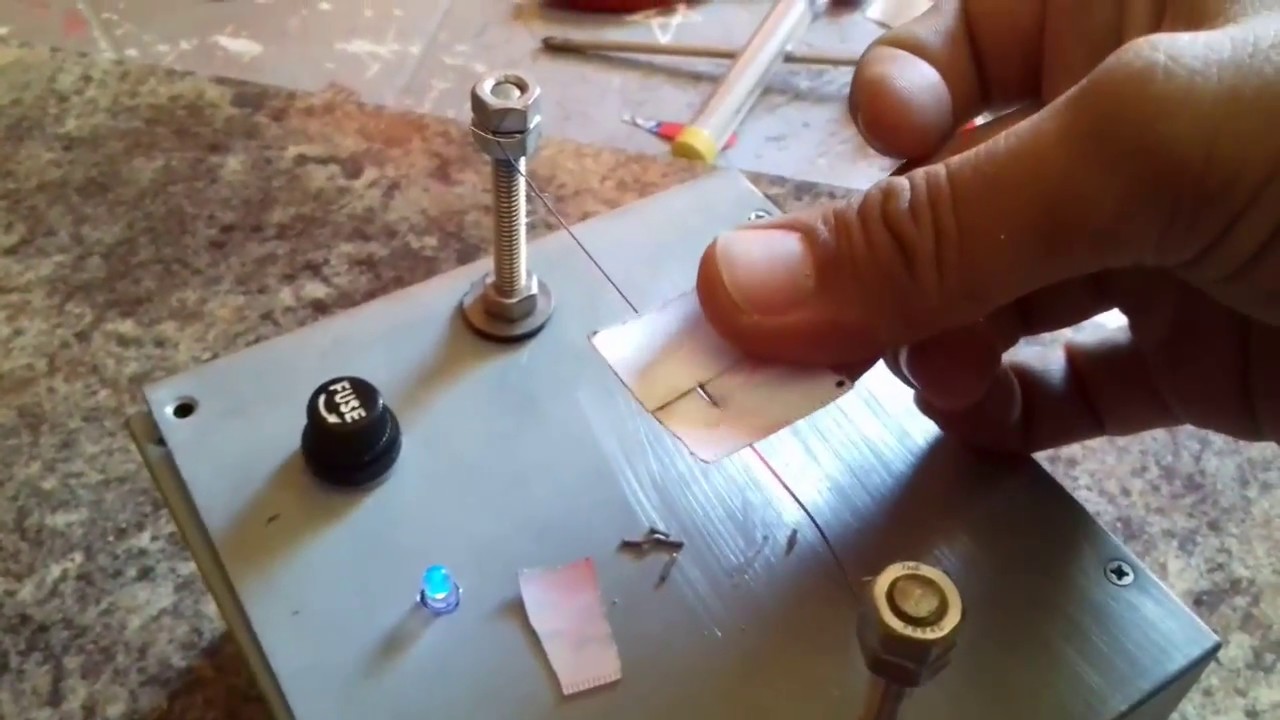 Cortadora de liston ( how to make a ribbon cutting machine)