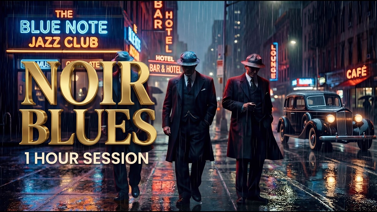 Midnight Blues Session | Luxury Noir Blues Guitar | 1 Hour Slow Blues & Whiskey Night
