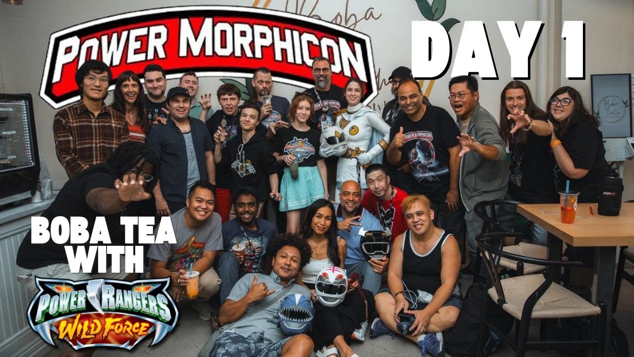 Boba Tea with Power Rangers Wild Force at PMC 2024 - Power Morphicon 2024 Highlight