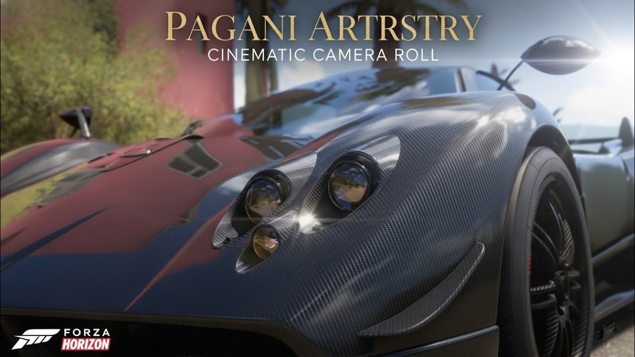 PAGANI CINQUE: Carbon Fiber Art