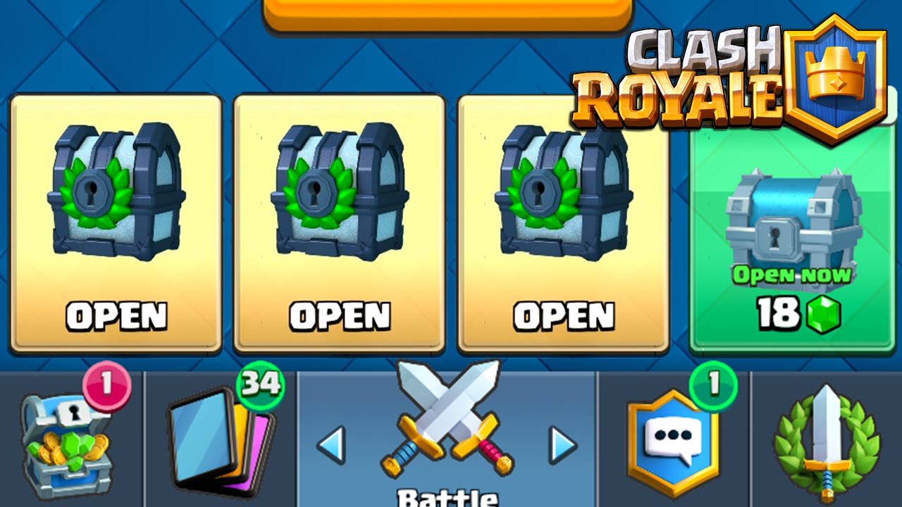 TRIPLE TOURNAMENT CHEST OPENING! 3 Tourney Chests Could Mean LUCK In Clash Royale?!
