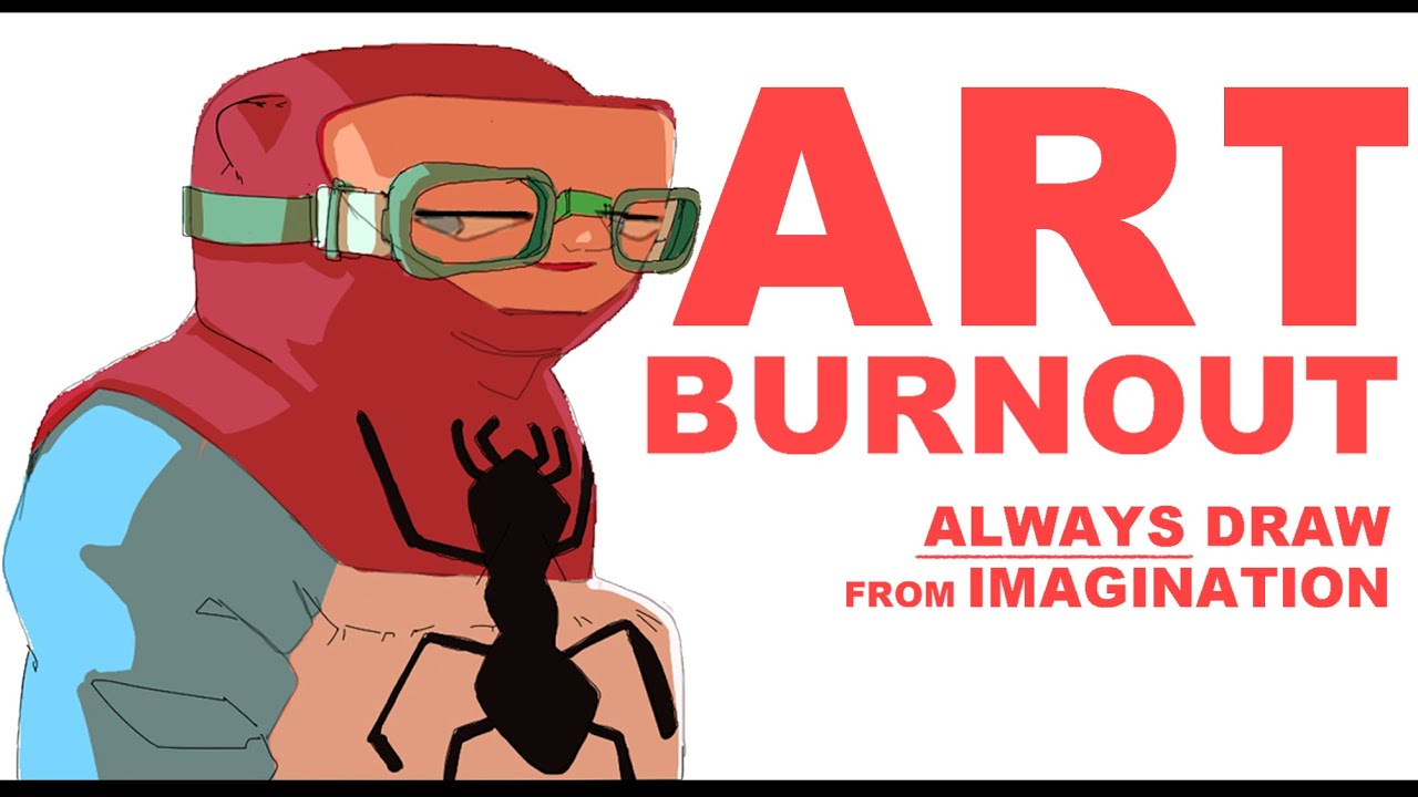 HOW TO D̲E̲S̲T̲R̲O̲Y̲ ART BURNOUT AND STAY MOTIVATED | ALWAYS DRAW FROM IMAGINATION! ( with SINIX )