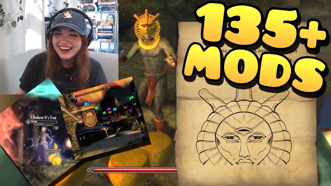 Dagoth Ur carried this Skyrim Modpack Playthrough with Over 135 Mods