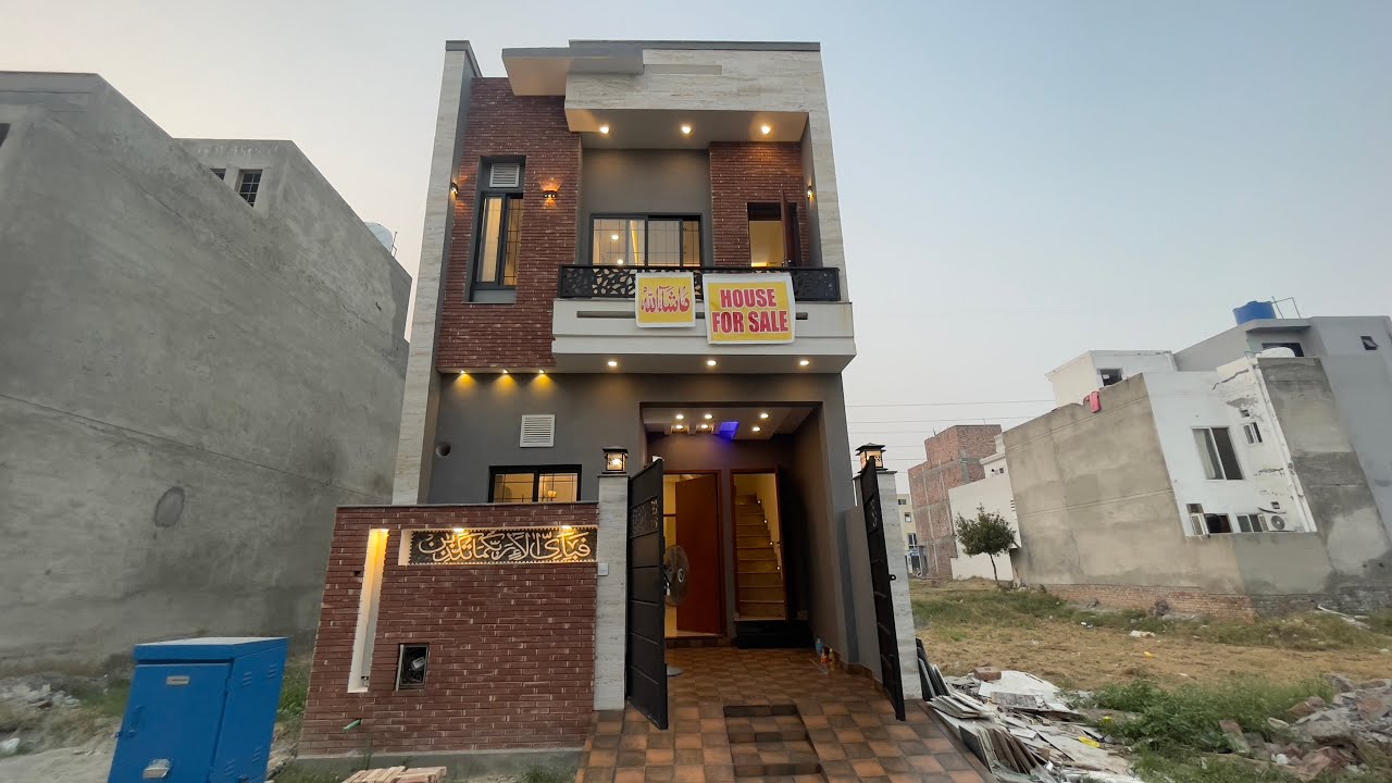 3 Marla Most Beautiful House For Sale in Al Kabir Town Phase 2 Lahore 