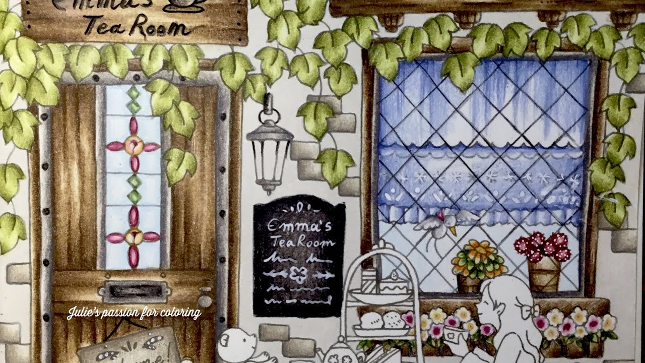 WORLD HERITAGE travel over time by Eriy - PART 1 - prismacolor pencils - color along