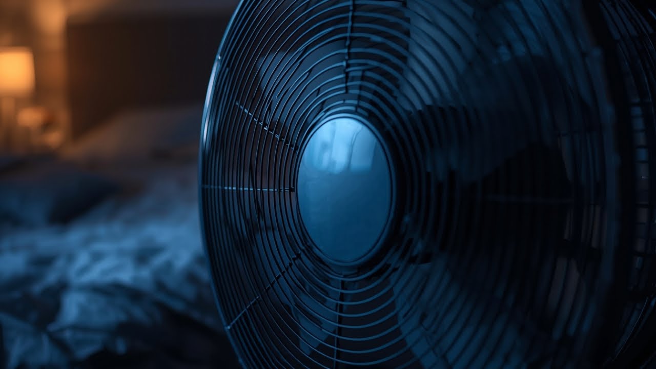 10 Hours of Steady Fan White Noise – Sleep, Study & Focus