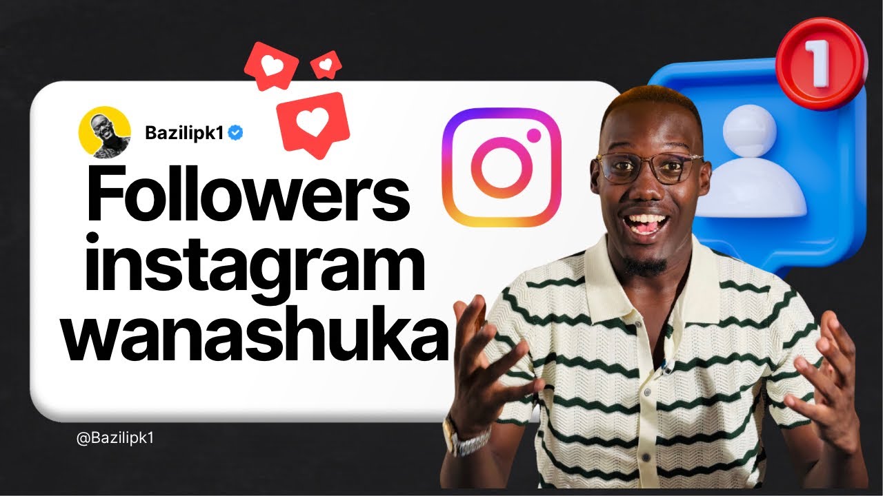 Sababu FOLLOWERS Wako INSTAGRAM Kushuka (INSTAGRAM)