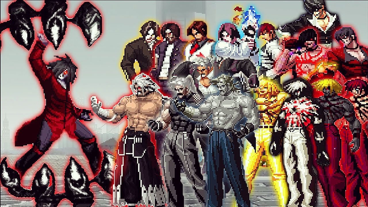 [KOF Mugen] Remus Vs 16 Ultimate Random Fighters Team | 1Vs16