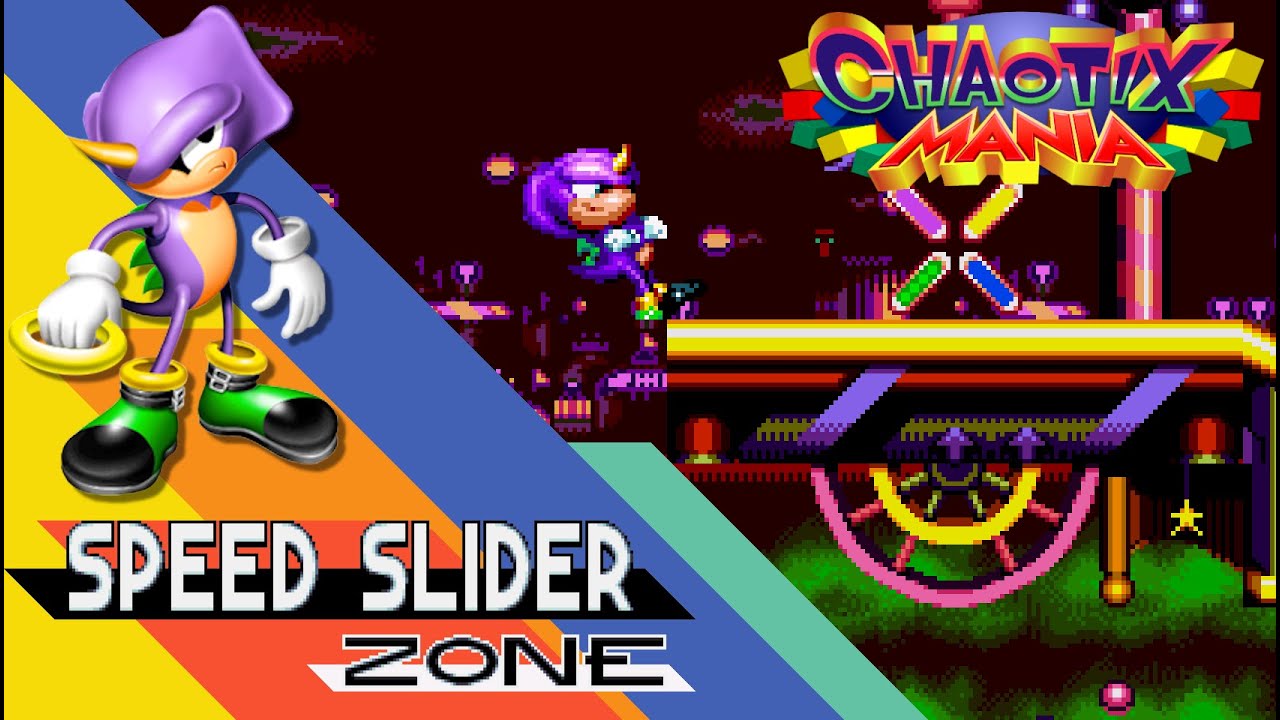 Chaotix Mania: Speed Slider