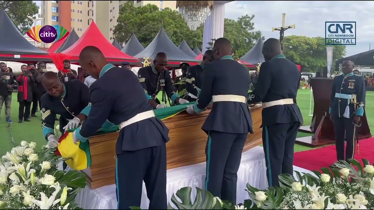Final funeral rites of late Former first lady, Madam Theresa Kufuor underway