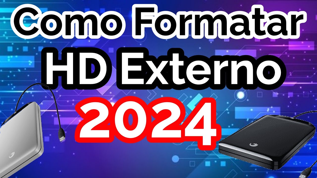 Como Formatar Corretamente HD Externo Fácil - 2024