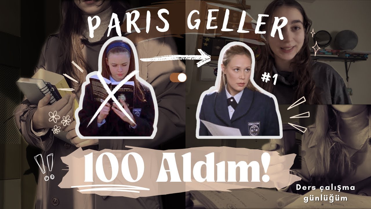 RORY GILMORE’UN DÜŞMANI GİBİ ÇALIŞTIM | 100 ALDIM❗️#studywithme