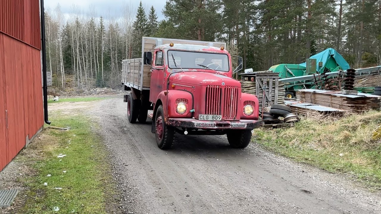Köp Veteranlastbil Scania-Vabis L 56 på Klaravik