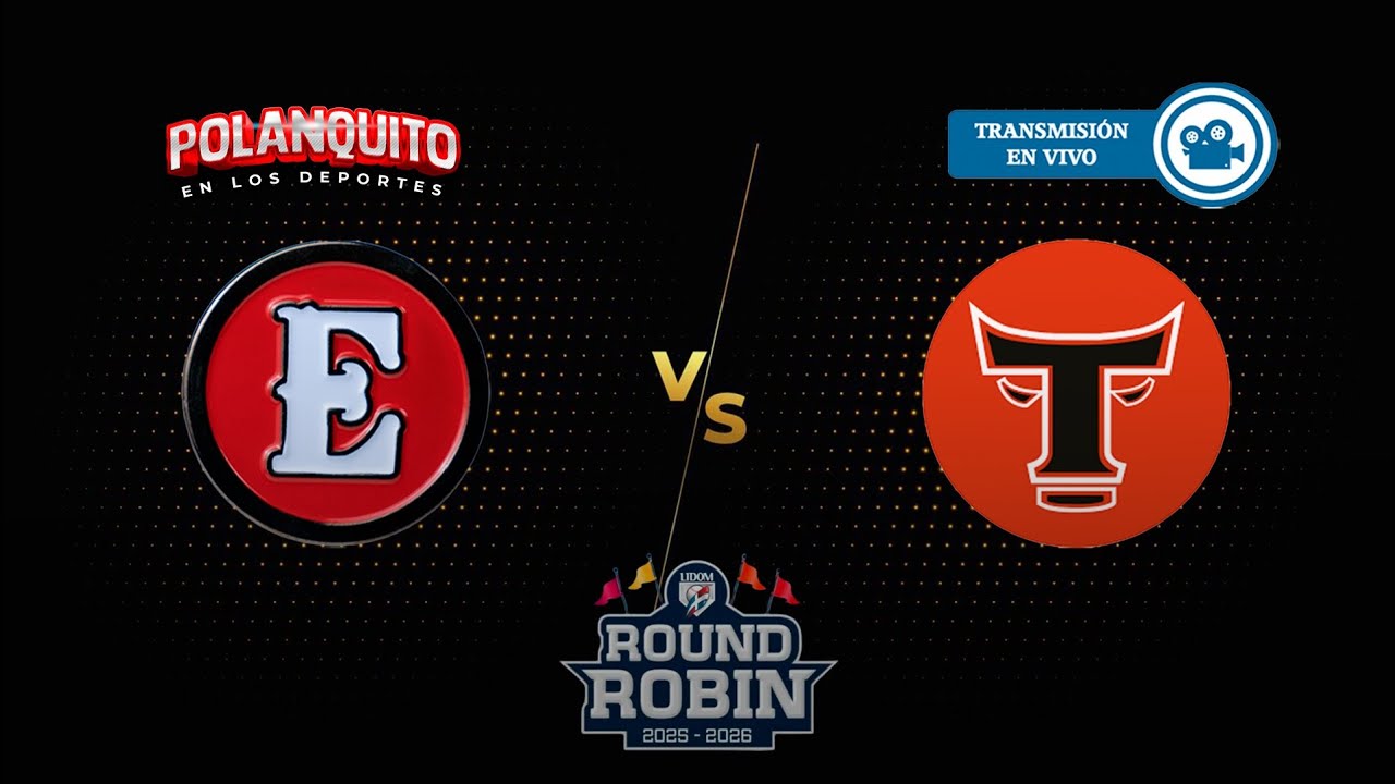 LEONES DEL ESCOGIDO vs TOROS DEL ESTE | ROUND ROBIN |🔴🟠| 🦁🐂 | 
