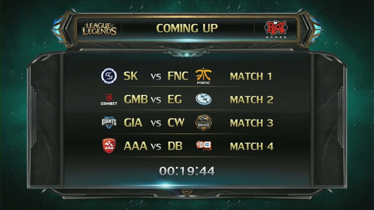 EU LCS Spring 2013 W8D1