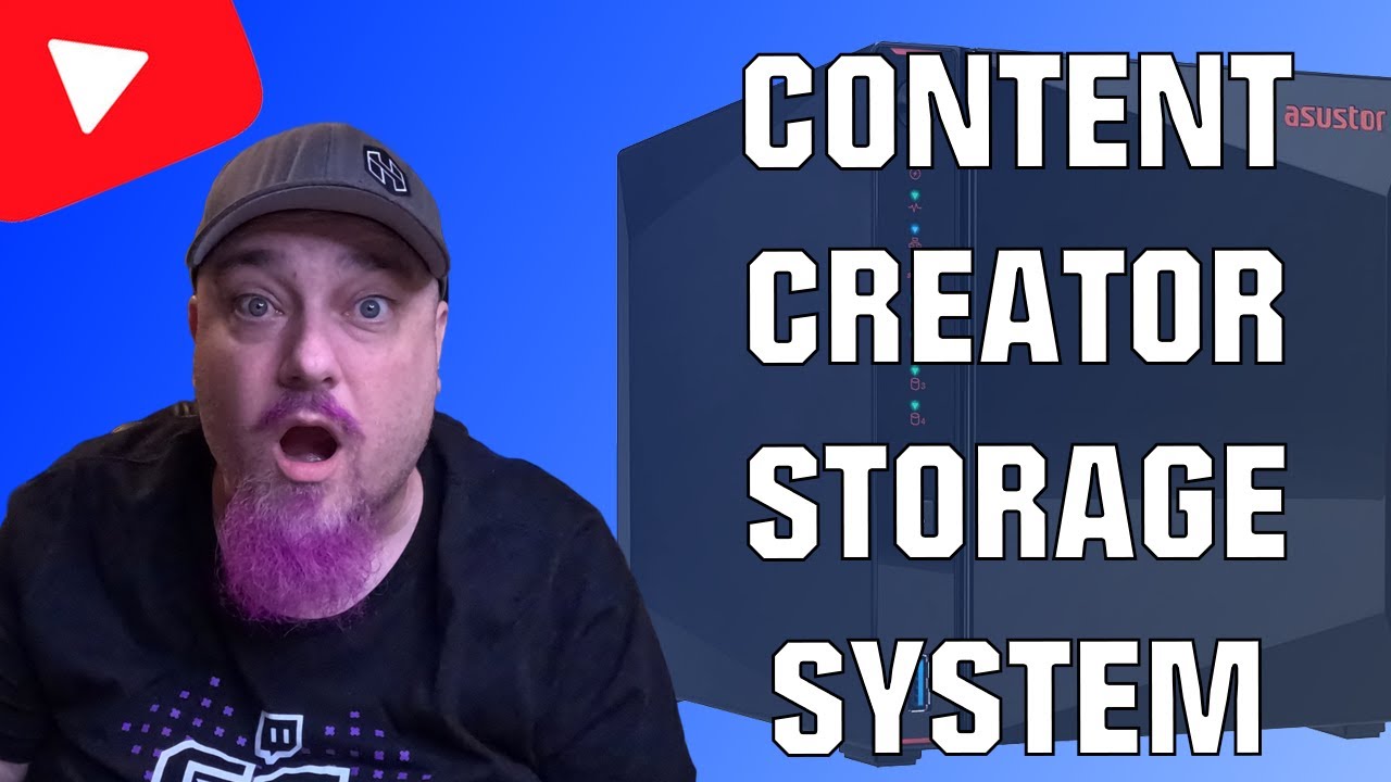 CONTENT CREATOR STORAGE SYSTEM | ASUSTOR AS5404T