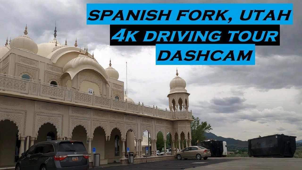 Spanish Fork, Utah | 4k Driving Tour | Dashcam