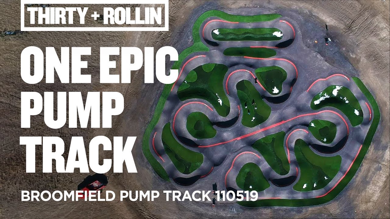 One epic pump track! | Broomfield Pump Track 110519 | Big Wheel Inline Skating