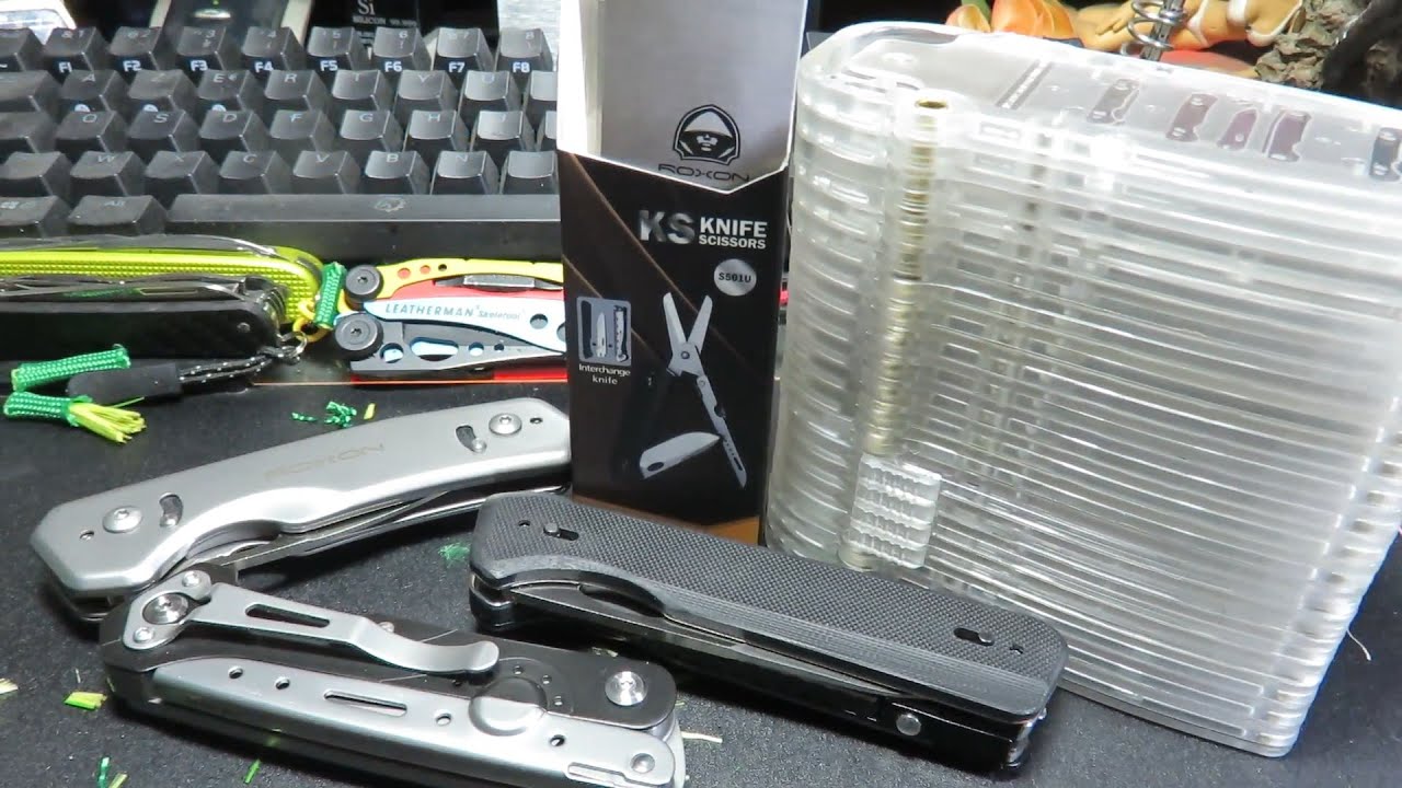2024 New ROXON S501U = S502 (Phantasy) + S501 (Knife & Scissors)!