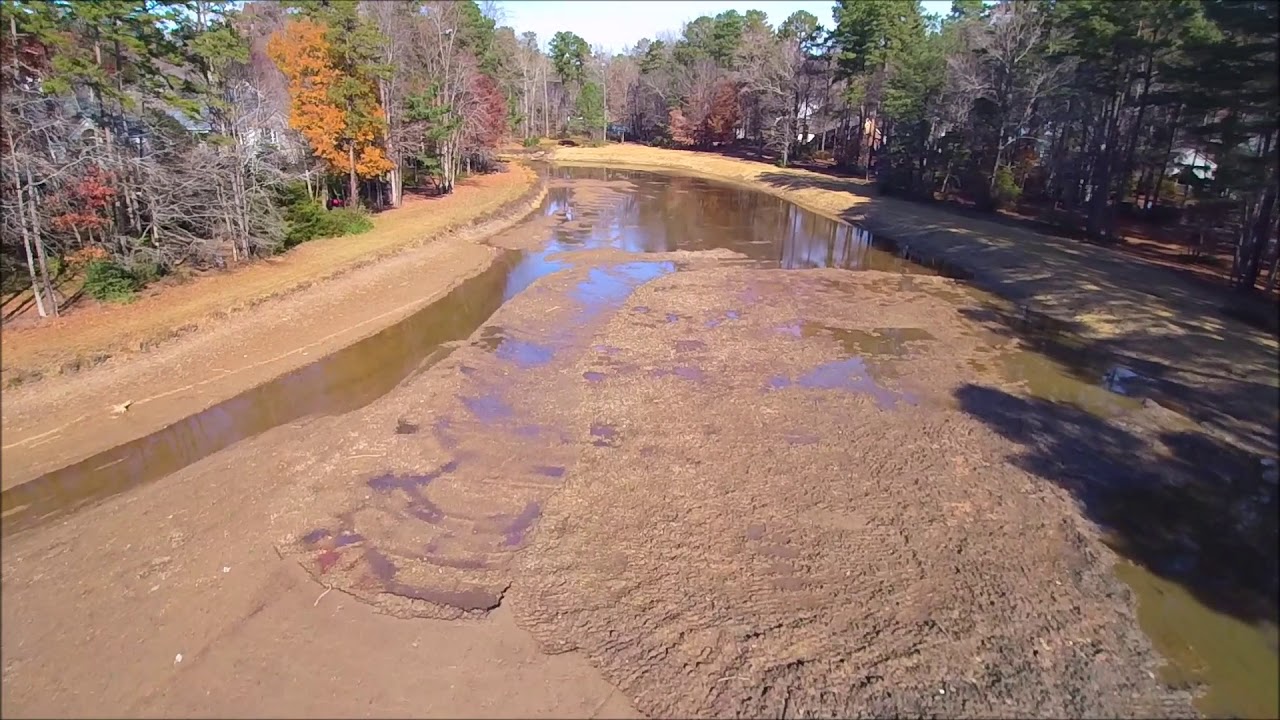 Lake Dredging Before And After Drone Videos