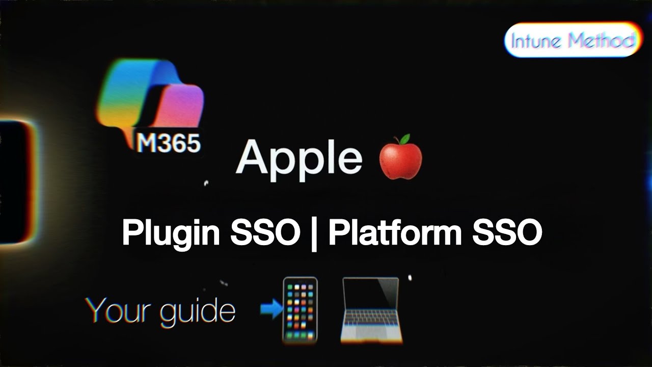 Enable SSO on Apple Device with Intune || Apple M365 with Jordan Albaladejo