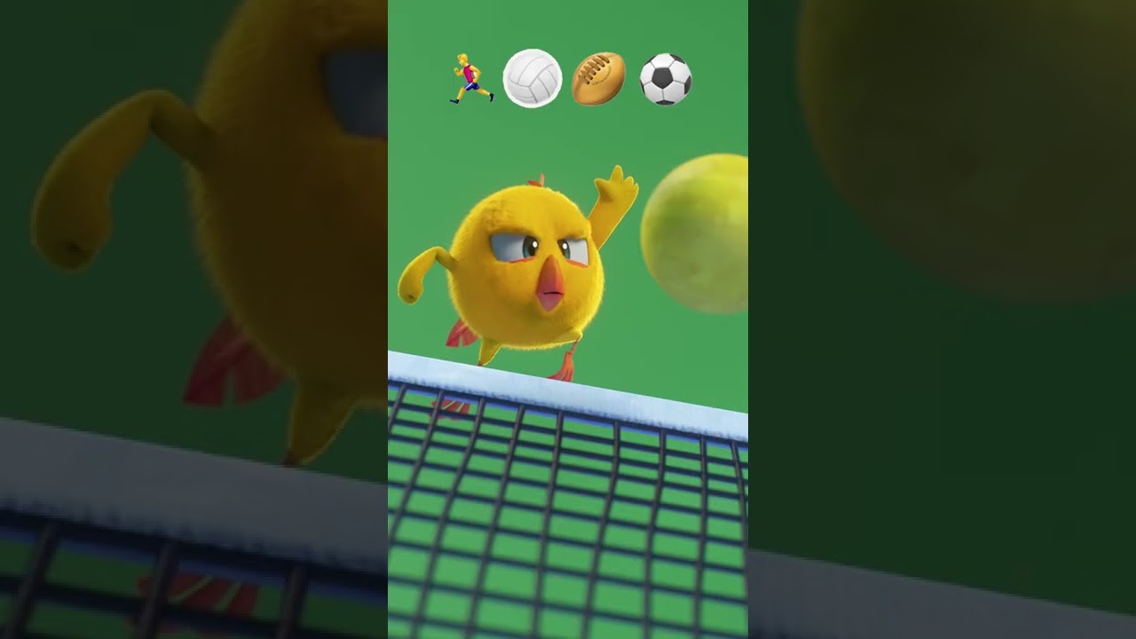 SHORTS CHICKY | 🏉 SPORT EMOJI CHALLENGE 🏐 | Where's Chicky #shorts