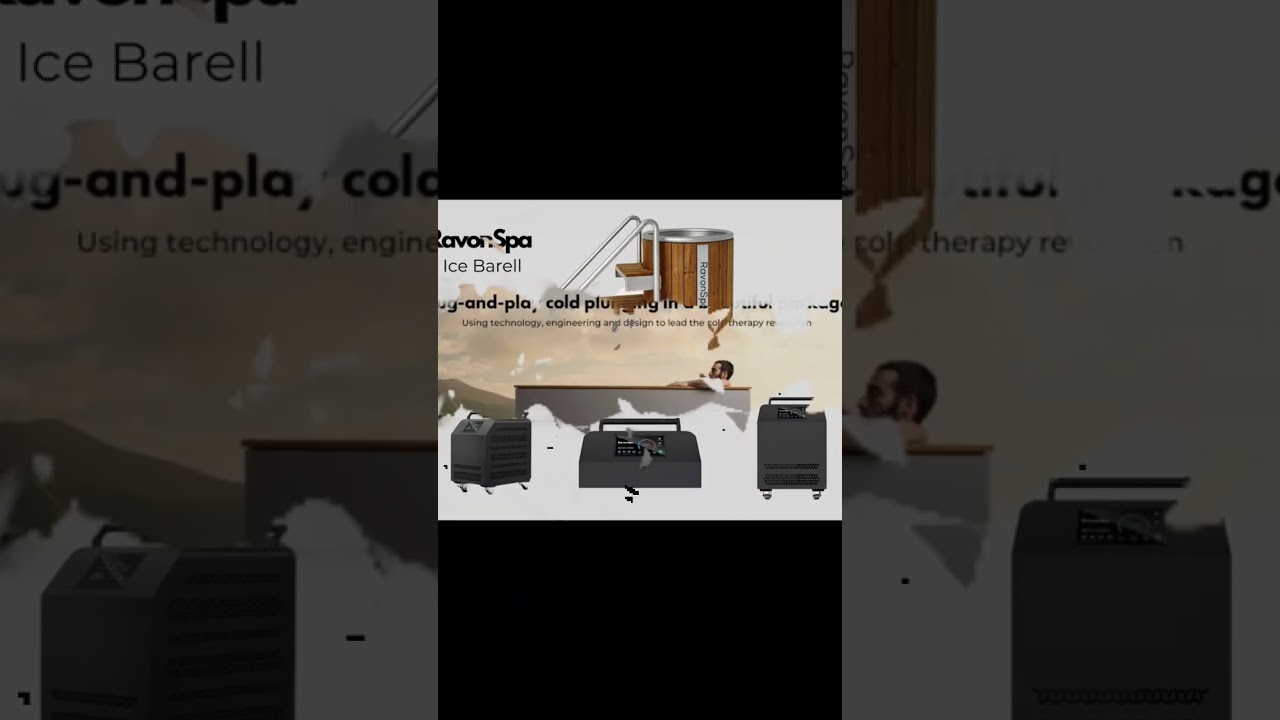 ice plunge #pool #iceplunge #jacuzzi #icebath #jacuzzitime #relax www.ravonspa.com