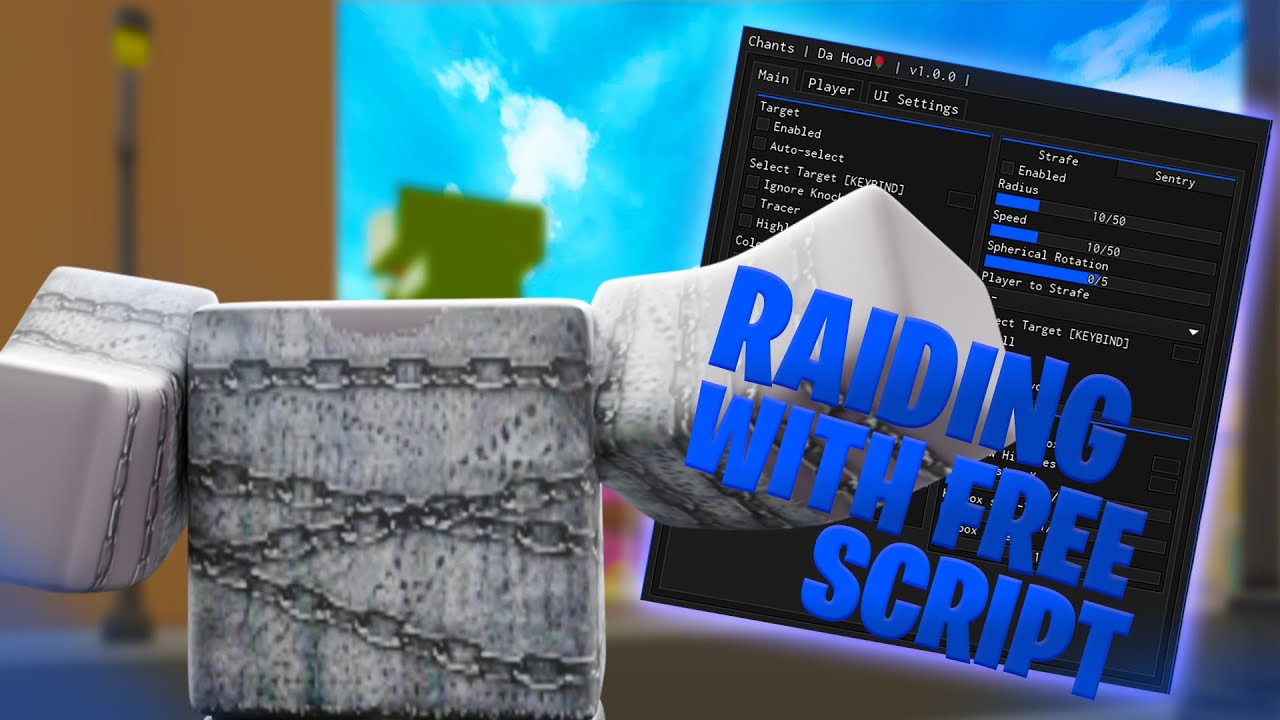 RAIDING IN DA HOOD WITH THE BEST FREE DAHOOD AIMLOCK SCRIPT/HACK *OP* (⭐KILL  ALL⭐)